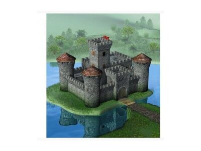 8512  Medieval Stone Castle