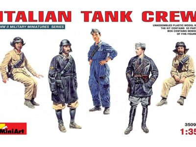 35093  Italiensk tank personel