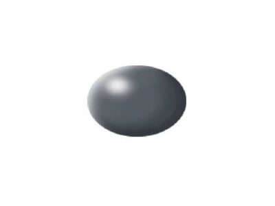 36378 Aqua dark grey silk