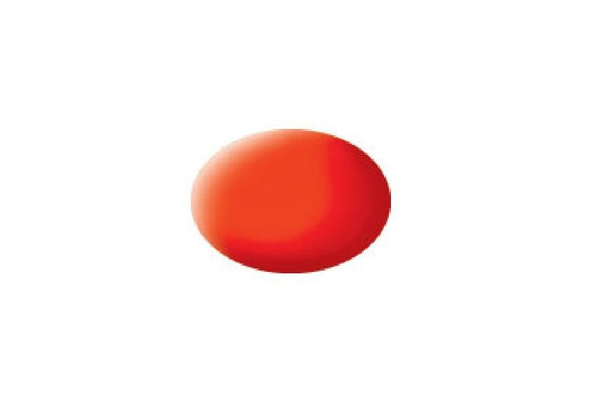 36125 Aqua luminous orange mat