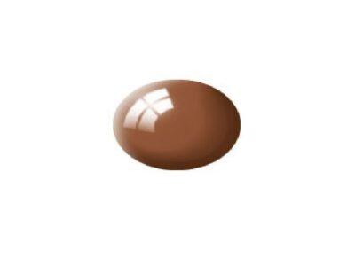 36180  Aqua mud brown gloss