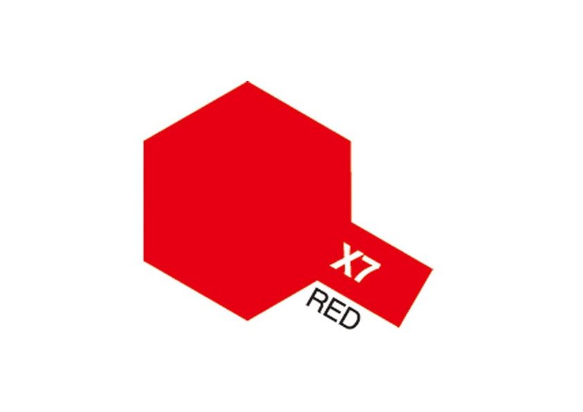 81507 Acrylic Mini X-7 Red