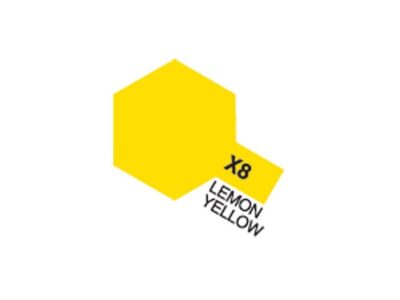 81508 Acrylic Mini X-8 Lemon Yellow