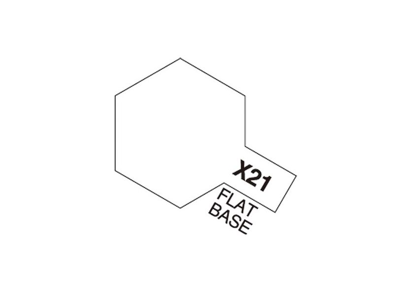 81521 Acrylic Mini X-21 Flat Base