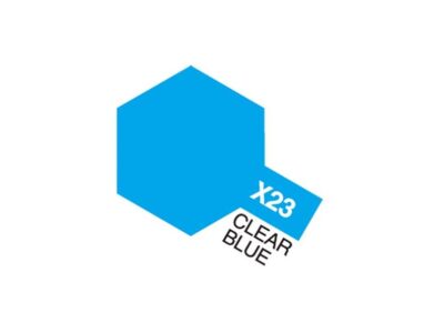 81523 Acrylic Mini X-23 Clear Blue