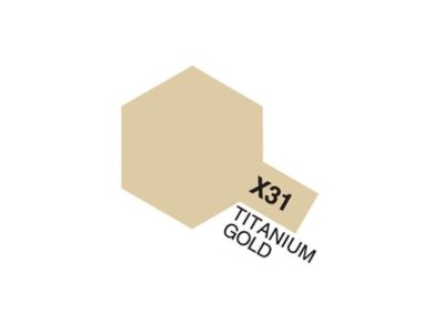 81531 Acrylic Mini X-31 Titan Gold