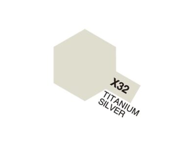 81532 Acrylic Mini X-32 Titan Silver