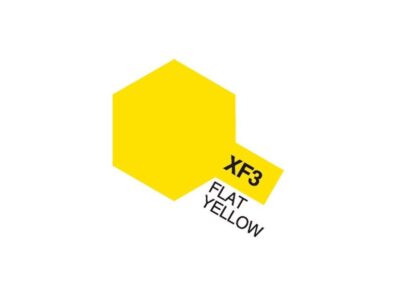 81703 Acrylic Mini XF-3 Flat Yellow