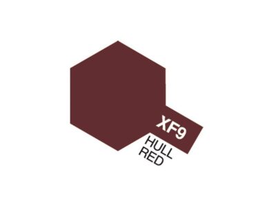 81709 Acrylic Mini XF-9 Hull Red