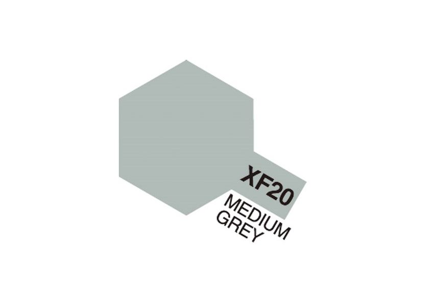 81720 Acrylic Mini XF-20 Medium Grey