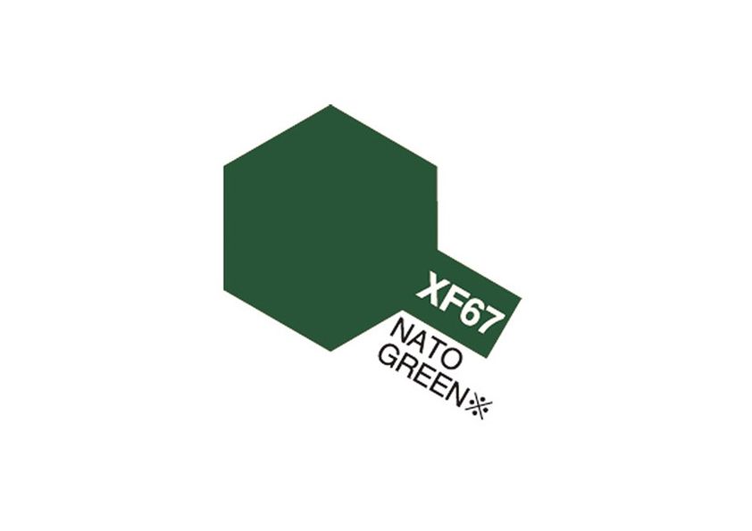 81767 Acrylic Mini XF-67 NATO Green