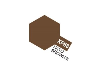 81768 Acrylic Mini XF-68 NATO Brown