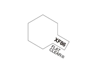 81786 Acrylic Mini XF-86 Flat Clear