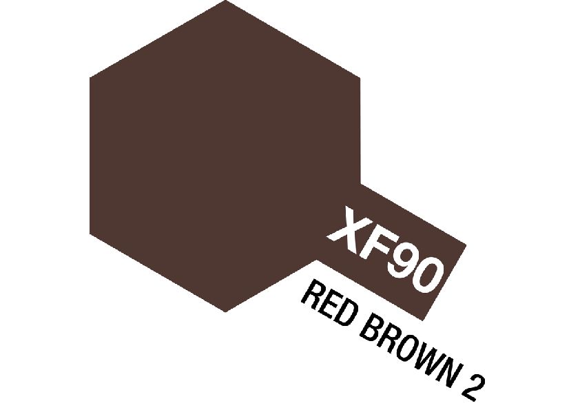 81790 Acrylic Mini XF-90 Red Brown 2