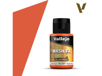 76507 Dark rust wash