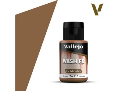 76513 Brown wash