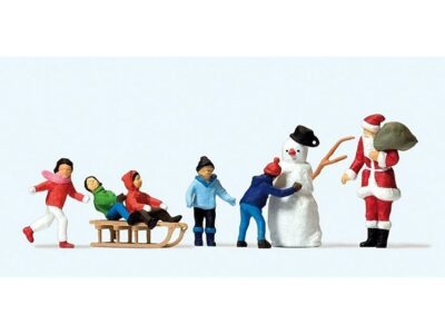 10626  Juletema, seks figurer med tilbehør
