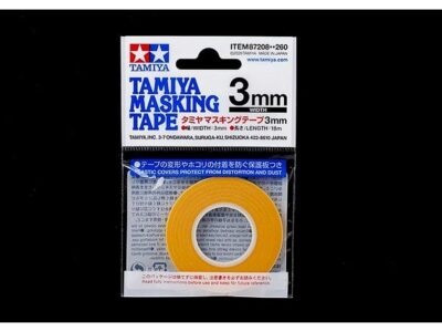 87208   Tamiya Masking Tape 3mm