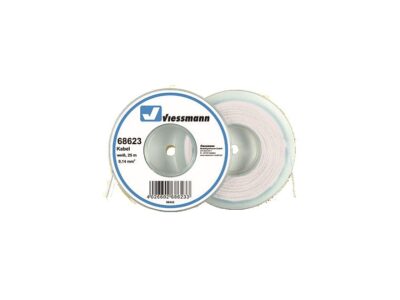 68623 25 m hvid ledning