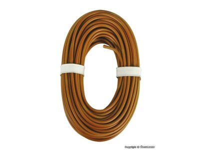 6896  Ledning 0,75 mm² Brun