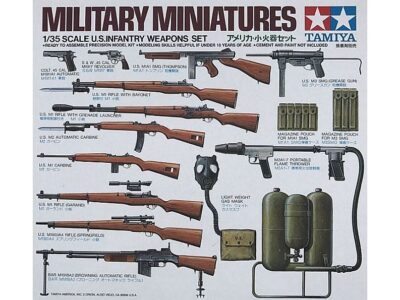 35121  U.S. Infantry Weapons Set