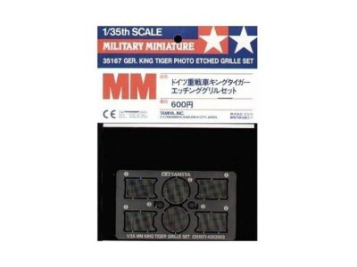 35167  KING TIGER PHOTO-ETCHED GRILLE SET