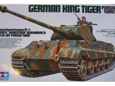 35169  German King Tiger med Porsche Tårn