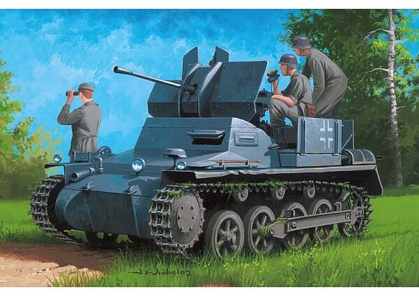 80147 Flakpanzer IA 2/Ammo Trailer