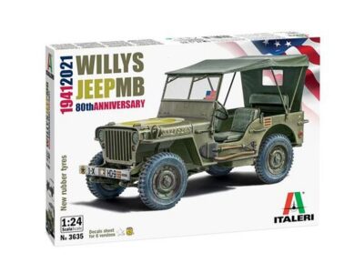 3635  Willys Jeep MB 80th Anniversary 1941-2021