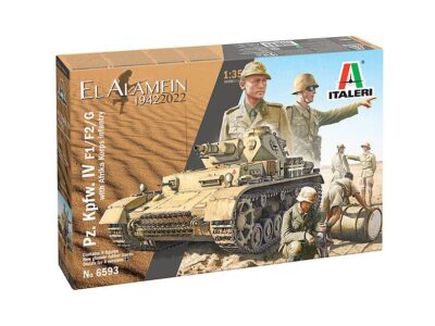 6593 Pz.Kpfw.IV F1/F2/G With Afrika Korps Infantry
