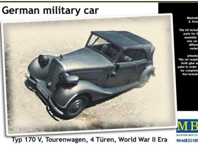 35100  German Military Car, Typ 170 V Tourenwagen 4 turn