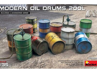 35615  Modern Oil Drums (200l)