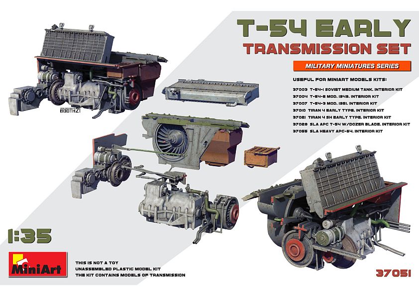 37051 T-54 EARLY transmission set