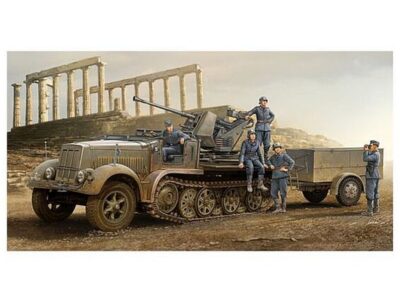 01525 German 3.7cm Flak 37 auf Selbstfahrlafette (Sd.Kfz.7/2 Early Version)