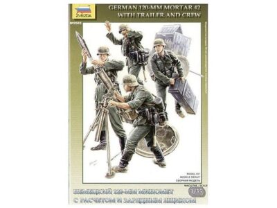 3583 German 120 mm Morter med personel