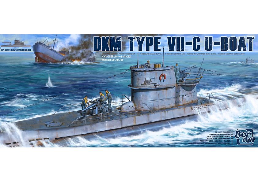 bs-001 DKM Type VII-C U-Boat