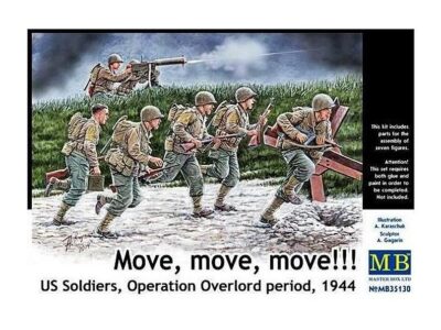 35130 US Soldiers, Operation Overlord Period ,1944