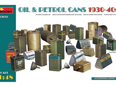 49006 OIL & PETROL CANS 1930-40s