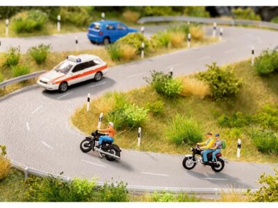 12844  Motorcykellister – figursæt og lydmodul