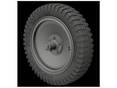 35-207  Road Wheels for FlaK/Nebelwerfer Trailers (Gelande Pattern)