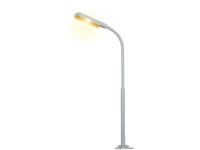 6091  Buet lampe LED gul