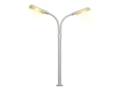 6096  GadeLampe Dobbelt LED gul