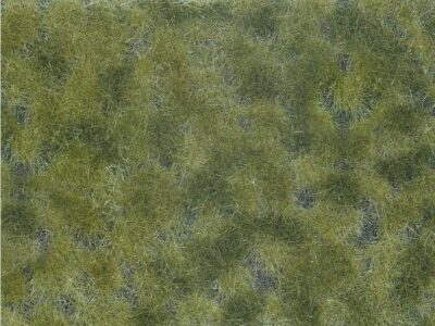 07250  Græsmåtte, løv – medium grøn, 12 x 18 cm