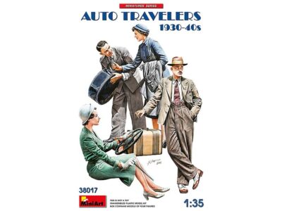 38017 Auto Travelers 1930-40s