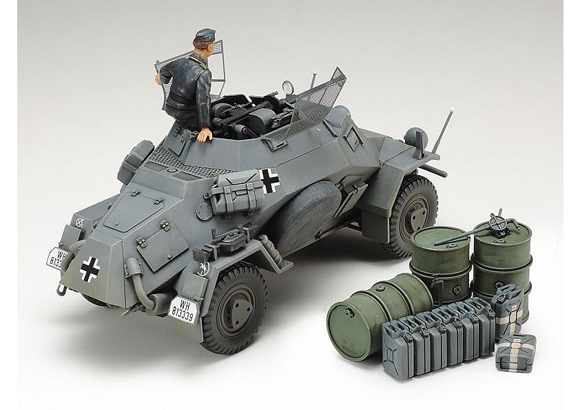 35270 Sd.Kfz 222 W/Photo Etched Part - Billede 2