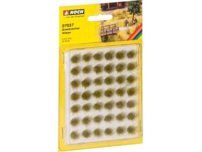 07037  42 græstotter 6 mm i forårsgrøn – haveplanter