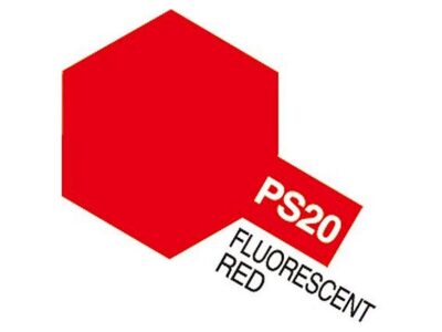 86020  PS-20 Fluorescent Rød