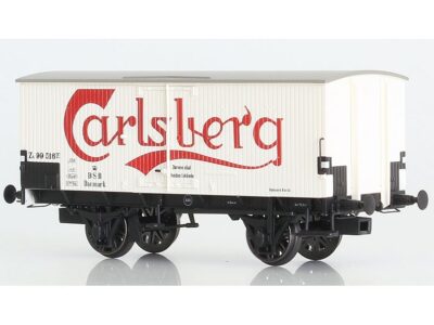 872145  Lukket godsvogn. Carlsberg, ZA 99 518, 1954-61