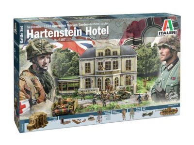 6107 hovedkvarter for den britiske 1. luftbårne division.