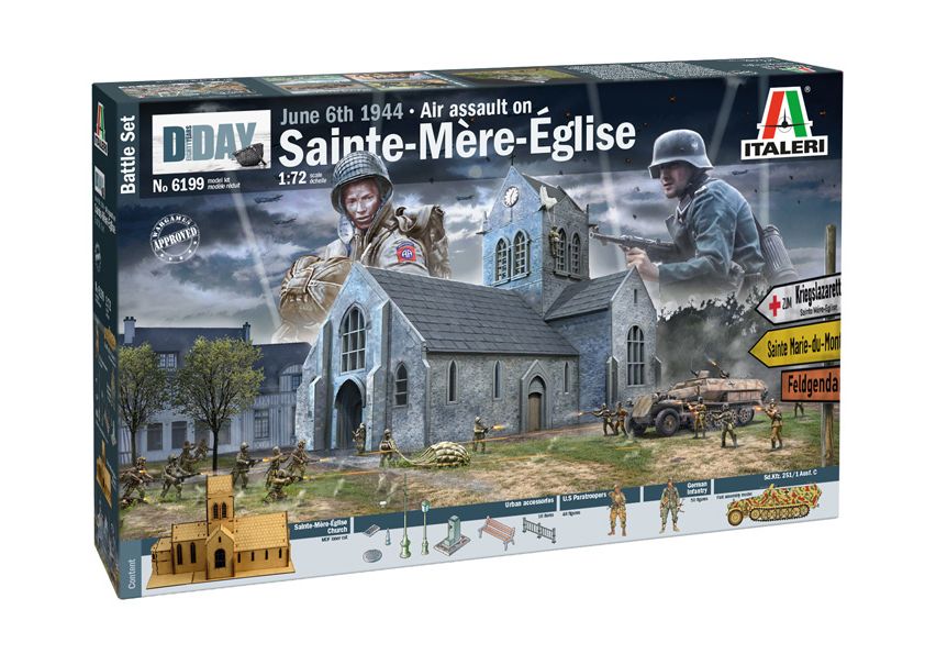6199 Battle of Normandy Sainte-Mère-Eglise 6 June 1944